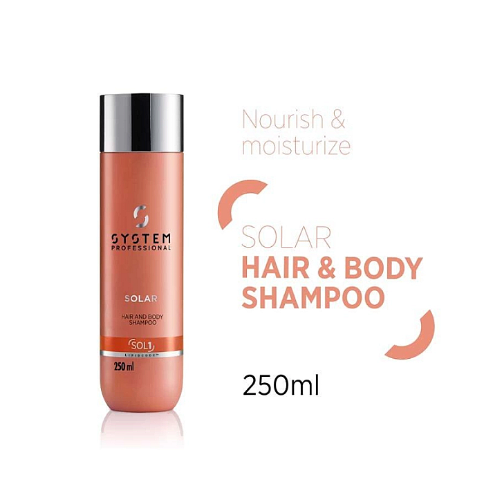 Sampon pentru protectie solara solar hair&body