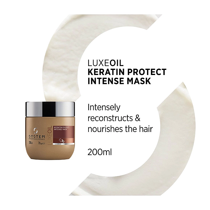 Masca intensa cu keratina luxe oil