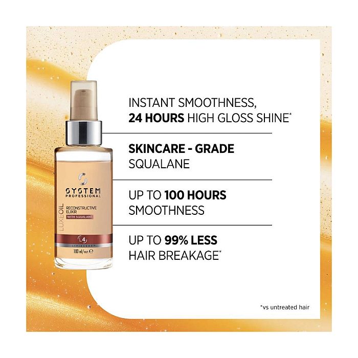 Elixir reconstructiv cu keratina luxe oil
