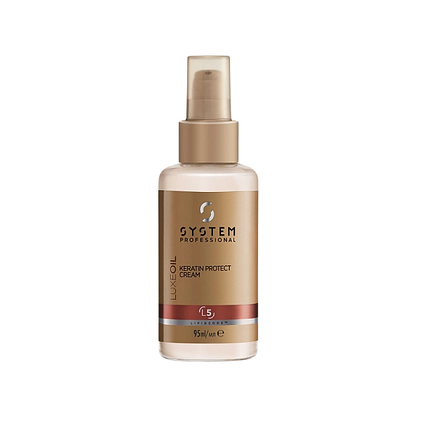 Crema protectoare leave-in cu keratina luxe oil