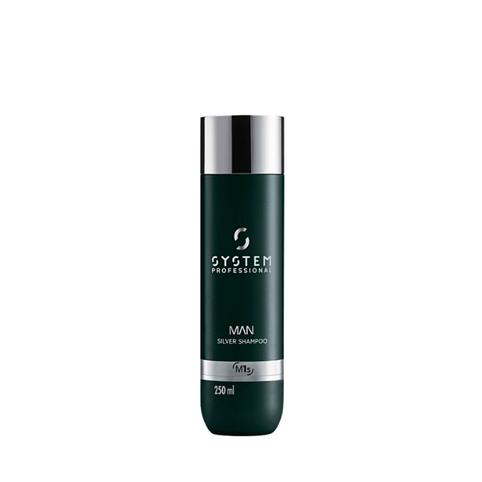 Sampon pentru par grizonant man silver extra