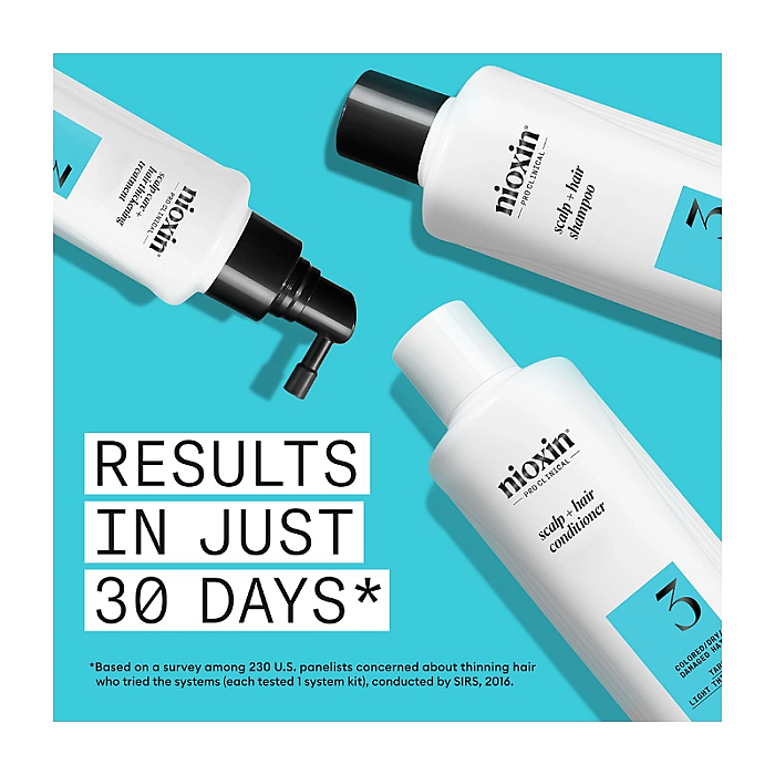 Set travel kit anti-cadere sys3 - sampon 150 ml, balsam 150 ml, tratament 50 ml