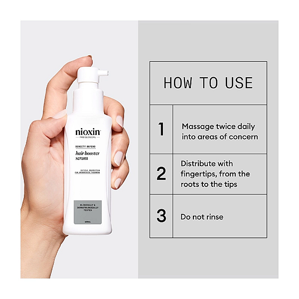 Tratament leave-in anti-cadere hair booster density defend