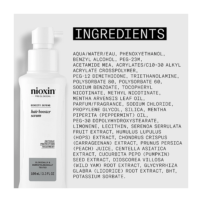 Tratament leave-in anti-cadere hair booster density defend