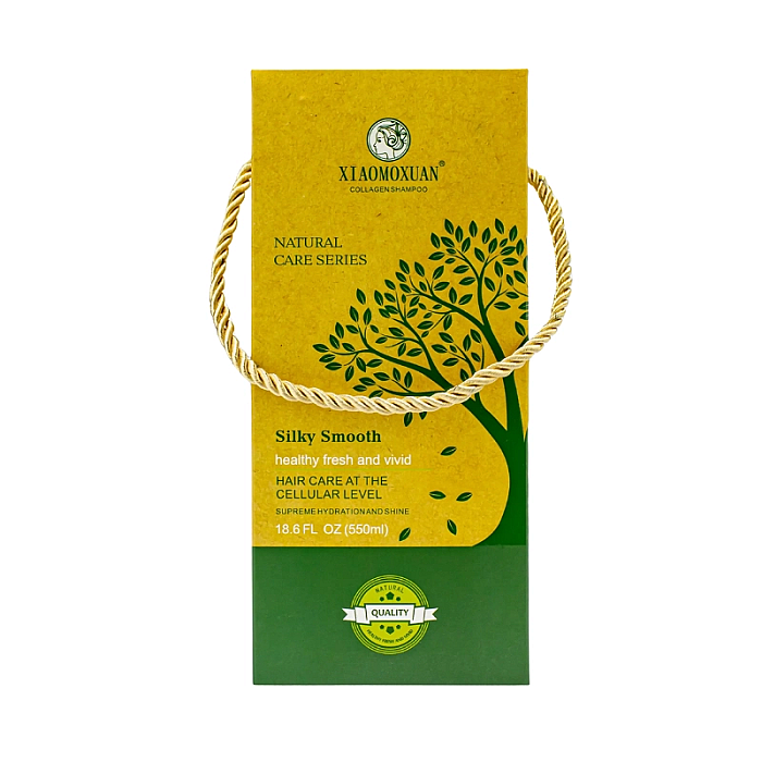 Sampon natural cu frunze de arbore de ceai si colagen silky smooth
