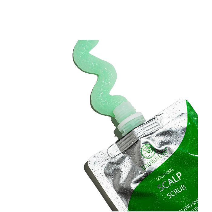 Sampon scrub exfoliant pentru par