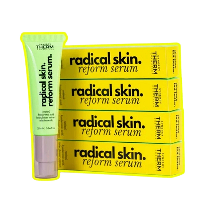 Ser seboregulator  cu niacinamida, retinol si acid hialuronic radical skin reform serum