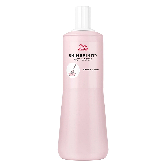 Activator vopsea de par 2% shinefinity brush & bowl