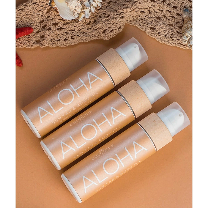 Ulei pentru bronzare rapida aloha suntan & body oil