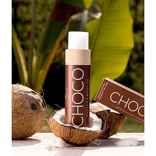 Ulei pentru bronzare rapida choco suntan & body oil
