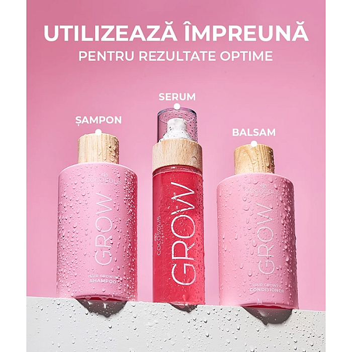 Sampon pentru cresterea parului cu efect anti-age grow growth & anti-aging