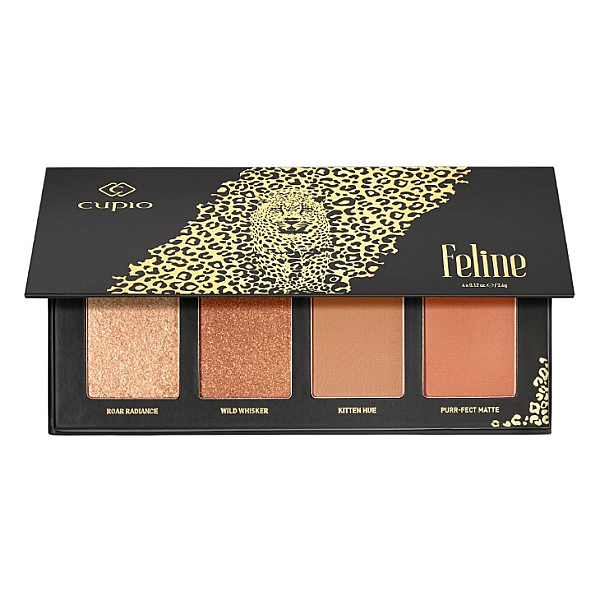 Paleta iluminator, bronzer si contur feline