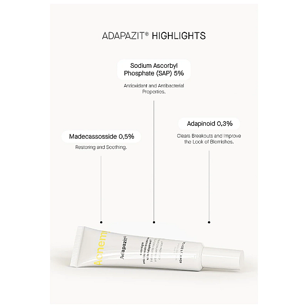 Crema anti-imperfectiuni cu retinoizi pentru pielea cu tendinta acneica adapazit