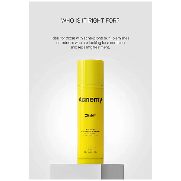 Spray calmant si anti-imperfectiuni cu acid hipocloros zitaid