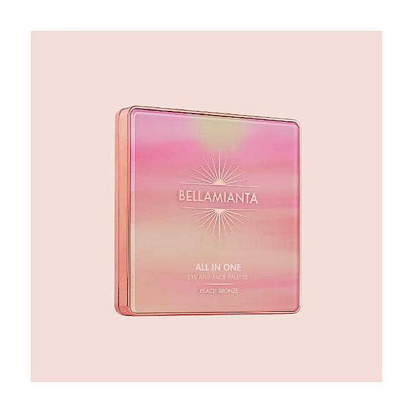 Paleta all in one peach bronze