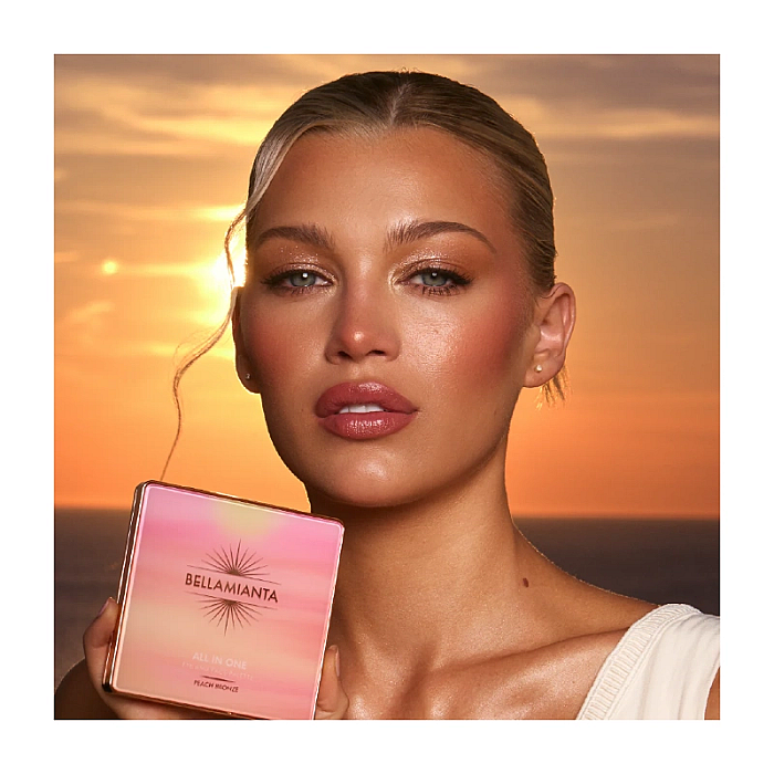 Paleta all in one peach bronze