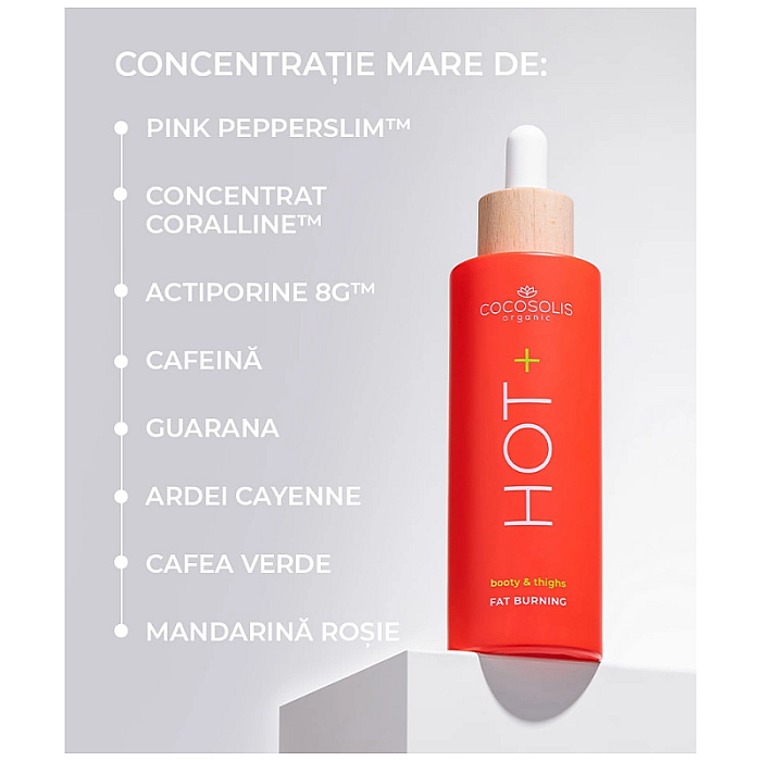 Ser pentru pierderea in greutate hot+ fat-burning serum