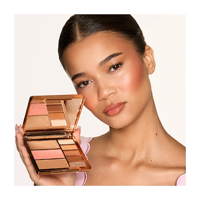 Paleta all in one peach bronze