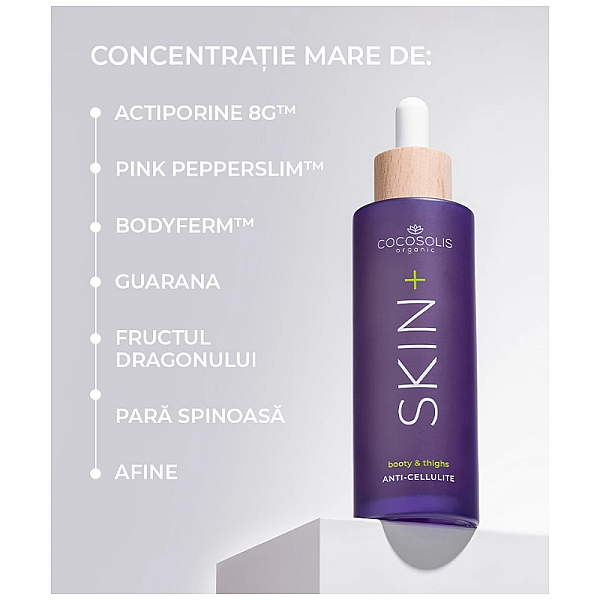 Concentrat de ser anticelulitic skin+ anti-cellulite serum