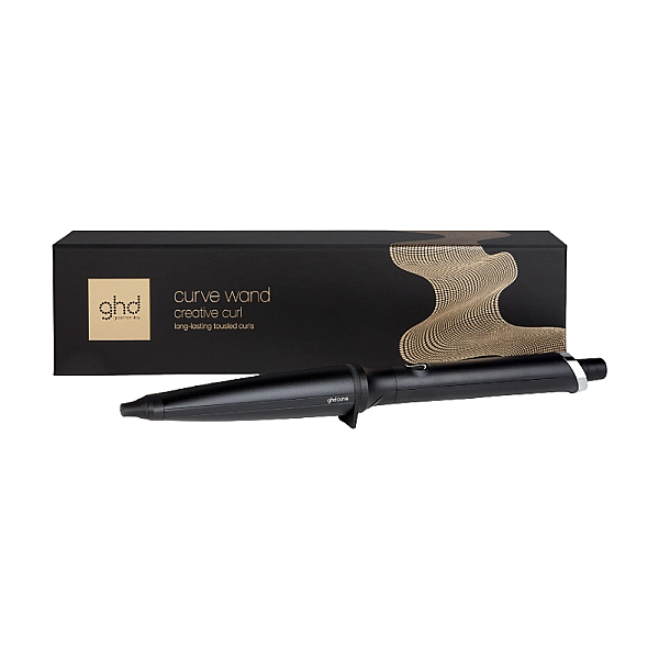 Ondulator profesional conic pentru onduleuri naturale curve wand creative curl 28-23 mm