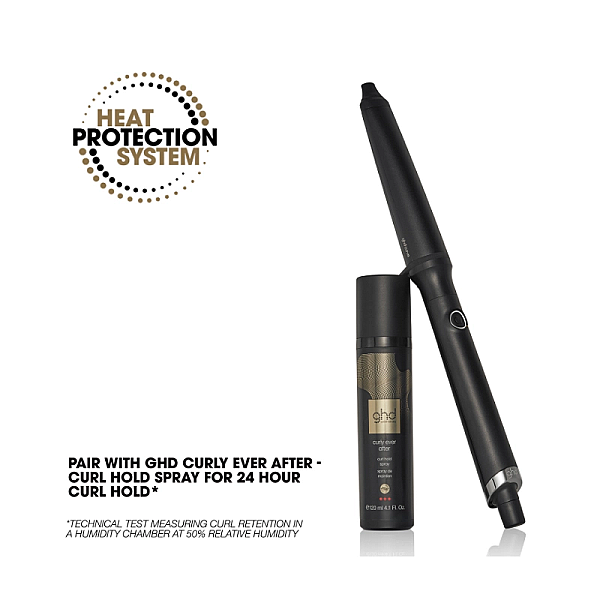 Ondulator profesional conic pentru onduleuri naturale curve wand creative curl 28-23 mm