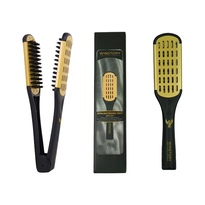 Perie pentru indreptarea si uscarea parului poros straightening vent brush