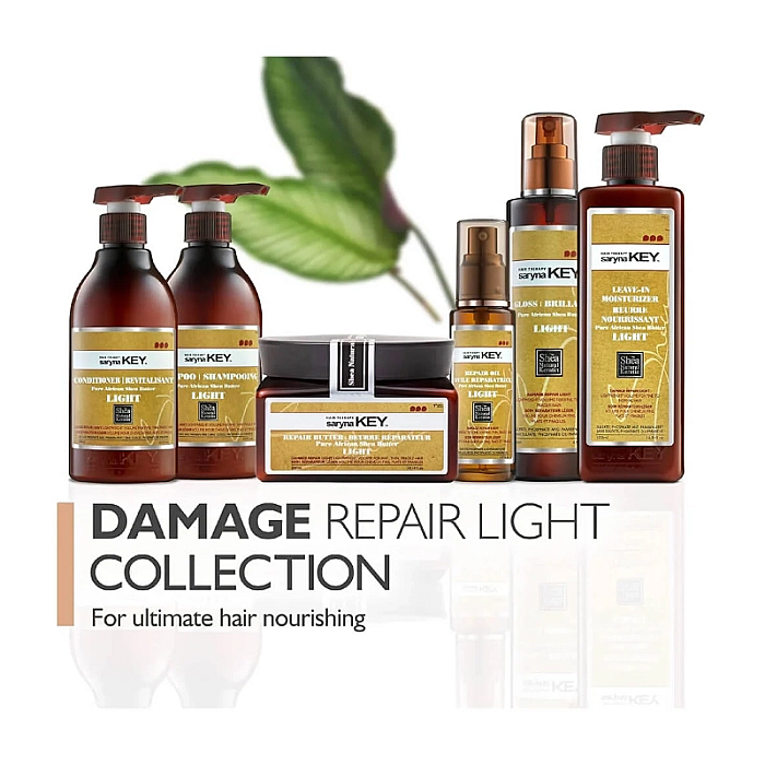 Spray de stralucire pentru par fin cu unt de shea damage repair light