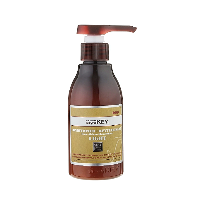 Balsam pentru par fin si degradat cu unt de shea damage repair light
