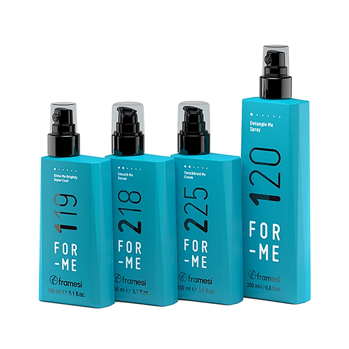 Ser pentru netezire si efect anti-frizz cu protectie termica for me 218 smooth me serum