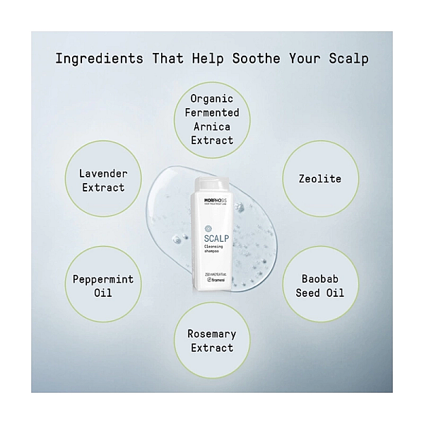 Sampon pentru curatarea scalpului morphosis scalp cleansing
