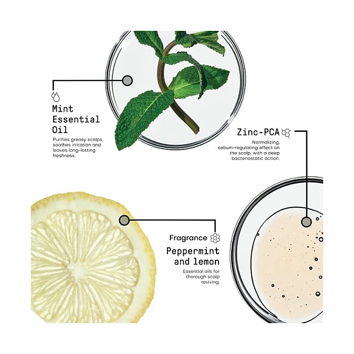 Sampon anti-sebum pentru par gras morphosis balance
