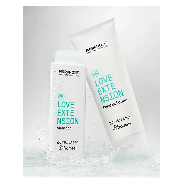 Sampon pentru extensii de par morphosis love extension