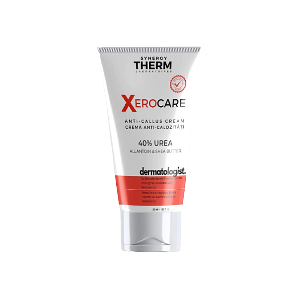 Crema anti-calozitati cu 40% uree, alantoina si unt de shea xerocare