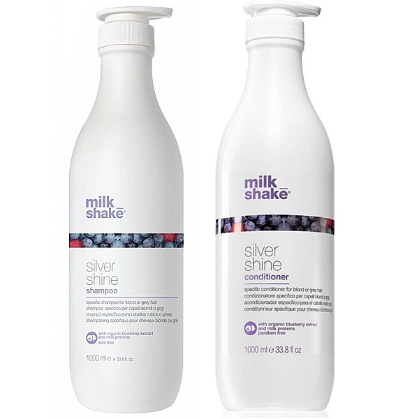 Pachet neutralizarea tonurilor de galben silvershine - sampon 1000ml, balsam 1000ml