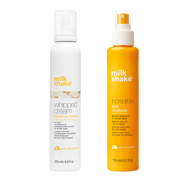 Pachet hidratare si reparare - spuma whipped cream 200ml, incredible milk 150ml