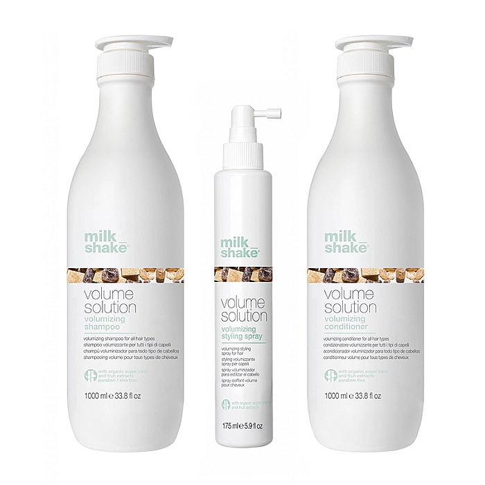 Pachet pentru volum - sampon 1000 ml, balsam 1000 ml, spray 175 ml