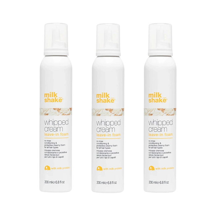 Pachet hidratare 3 x spuma whipped cream 200ml