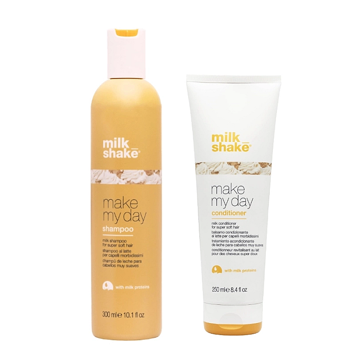 Pachet pentru toate tipurile de par de par make my day  - sampon 300ml, balsam 250ml