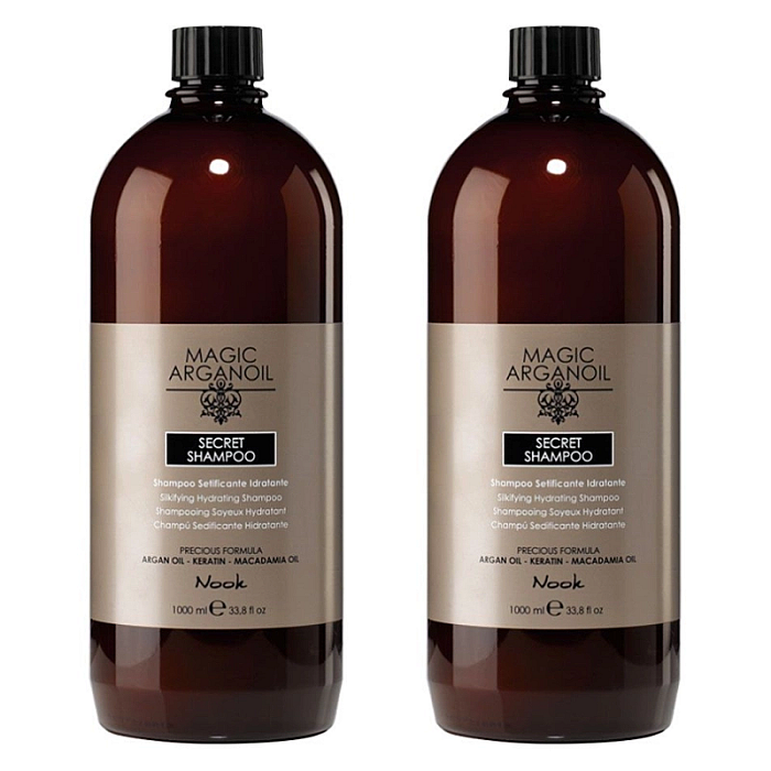 Pachet 2x sampon hidratant silkyfing hydrating secret shampoo 1000ml 