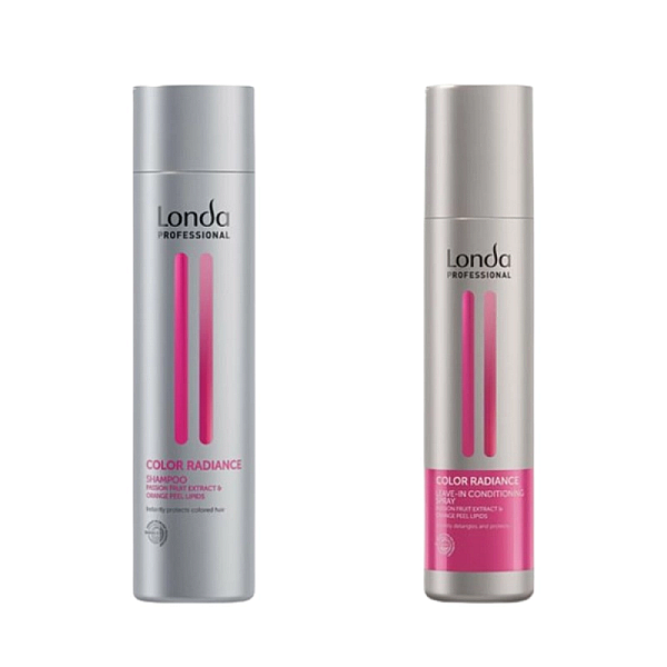 Pachet par vopsit color radiance - sampon 250ml, balsam leave-in 250ml