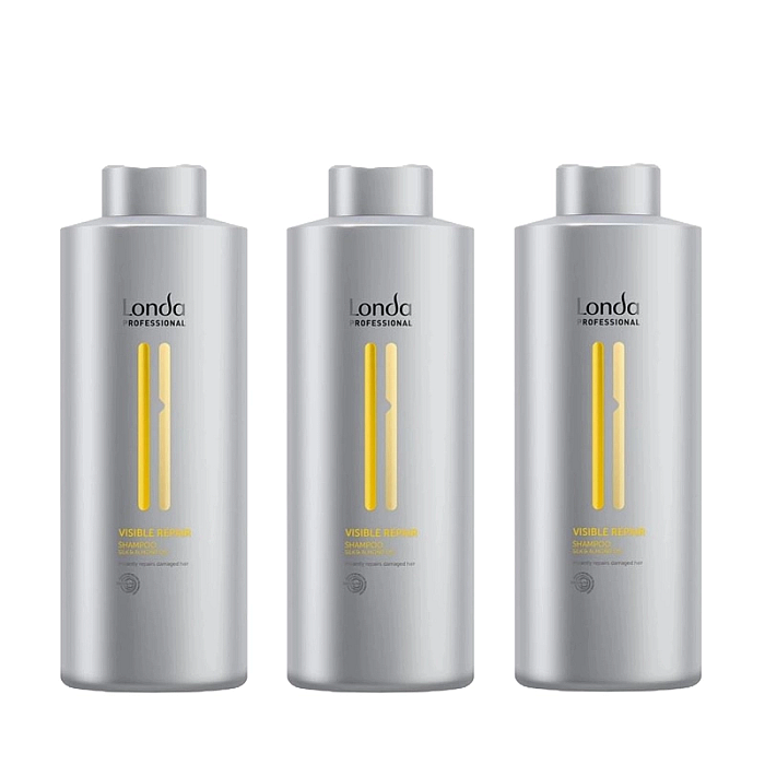 Pachet 3 x sampon pentru par degradat visible repair 1000ml