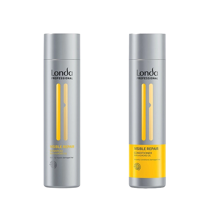 Pachet par degradat visible repair - sampon 250ml, balsam 250ml
