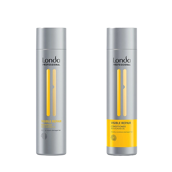 Pachet par degradat visible repair - sampon 250ml, balsam 250ml