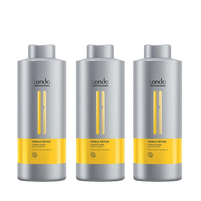 Pachet 3 x balsam pentru par degradat visible repair 1000ml