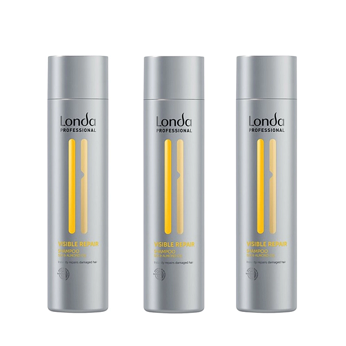 Pachet 3 x sampon pentru par degradat visible repair 250ml