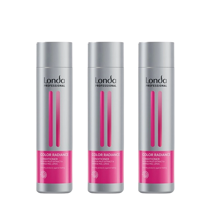 Pachet 3 x balsam pentru par vopsit color radiance 250ml