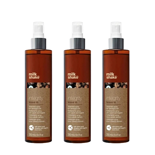 Pachet 3 x tratament pentru parul deteriorat integrity leave-in 250ml
