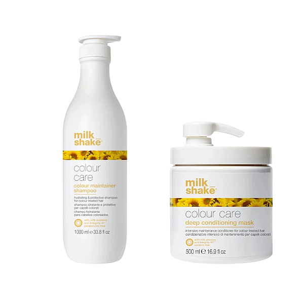 Pachet pentru mentinerea culorii color maintainer - sampon 1000ml, balsam deep color 500ml