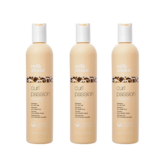 Pachet 3 x sampon pentru cret sau ondulat curl passion 300ml