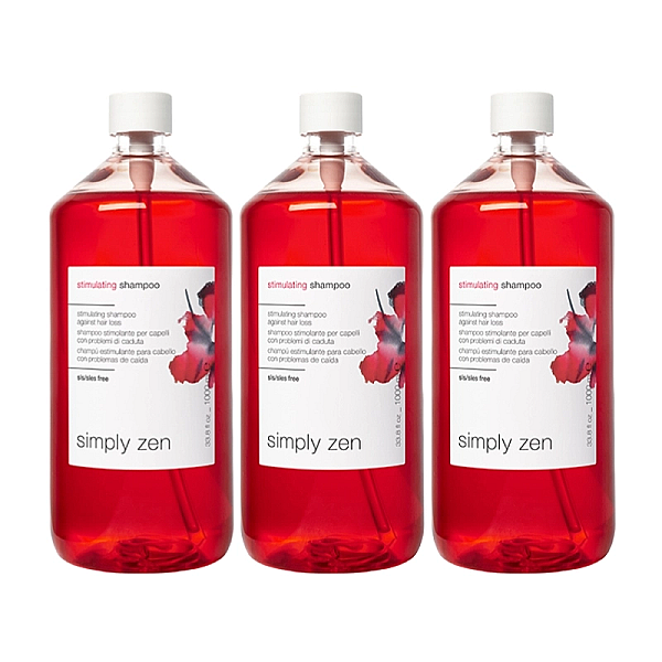 Pachet 3 x sampon impotriva caderii parului stimulating 1000ml